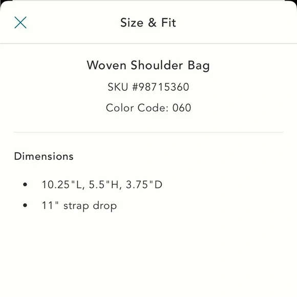 NWT new Anthropologie woven shoulder bag red faux leather zipper purse - Picture 4 of 14